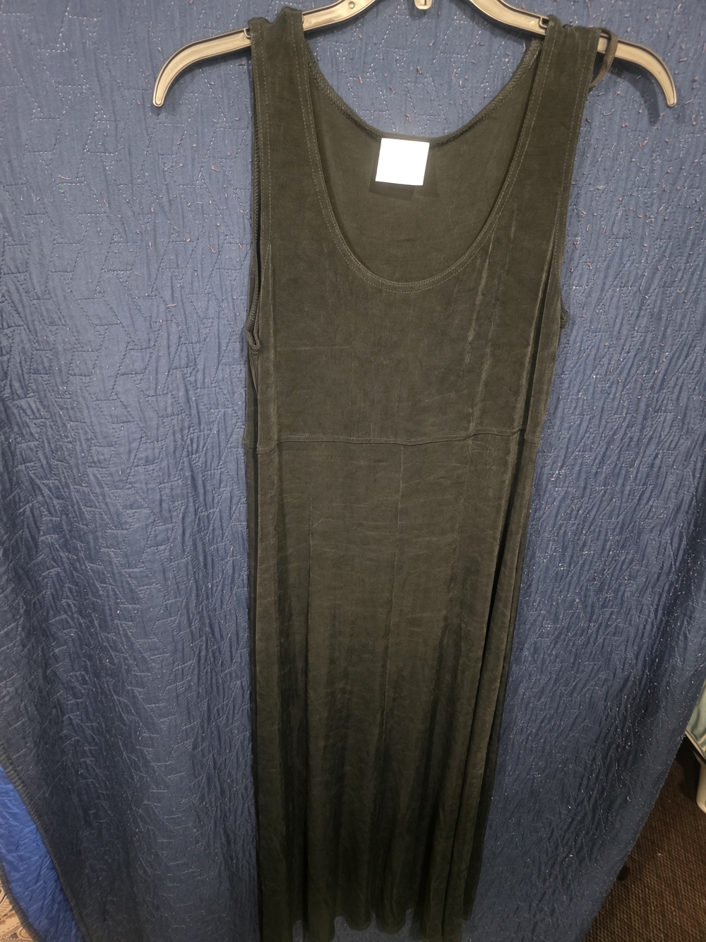 Women’s Olive Green Maxi Tank Dress